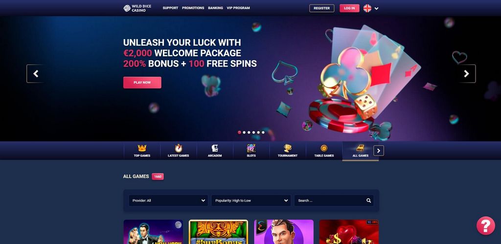 Wild Dice Casino: Programa de Afiliados