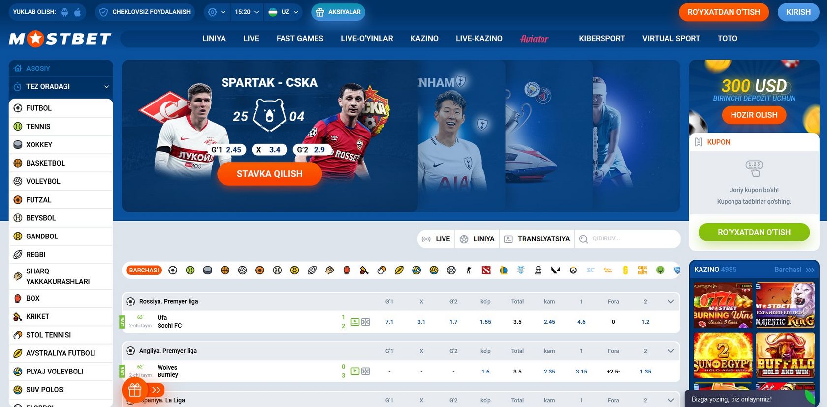 OPINIA KASJERA MOSTBET